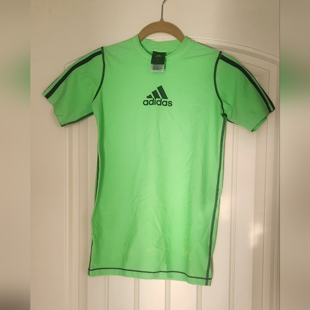 Boys Adidas rashguard, NWOT, size S